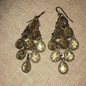 Dangly Gold Earrings